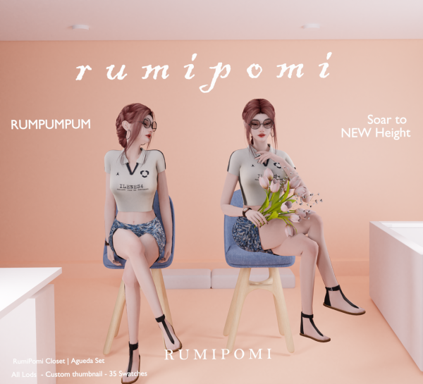 Alpha Rumpumpum_Aqueda by rumi_pomi - The Sims 4 Custom Content