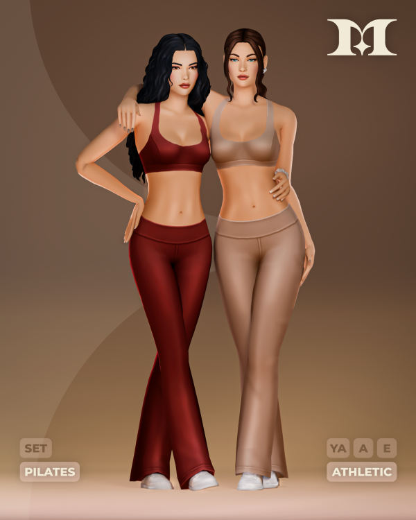 Maxis Match Pilates Set by simsfinds - The Sims 4 custom content