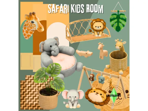 Safari Kids Room      By     Snotra902
