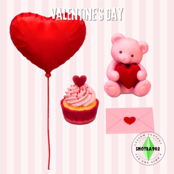 Mix Valentine's Day by simsfinds - The Sims 4 Custom Content
