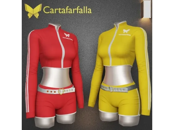 Alpha Cartafarfalla Vantique - The Sims 4 Custom Content