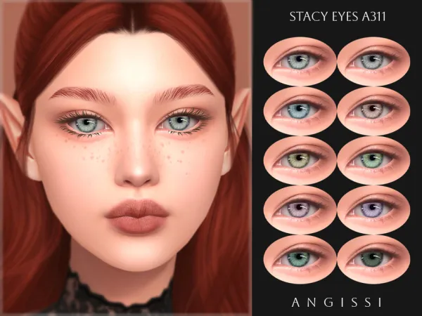 Alpha Stacy Eyes A311 by thesimsresource - The Sims 4 Custom Content