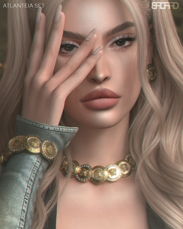 Alpha ATLANTEIA SET by simsfinds - The Sims 4 Custom Content