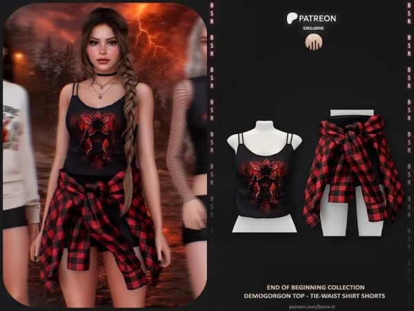 Alpha END OF BEGINNING feat MERMALADE P269 by busratr - The Sims 4 Custom Content