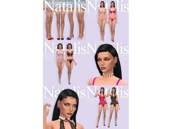 Maxis Match Women's underwear and accessories for November 2025 - The Sims 4 Custom Content