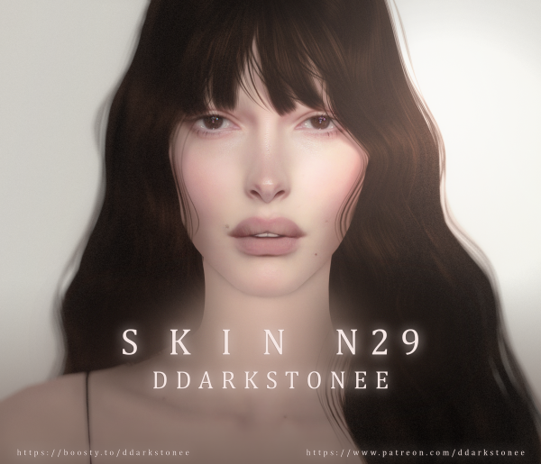 Alpha SKIN N29 by simsfinds - The Sims 4 Custom Content
