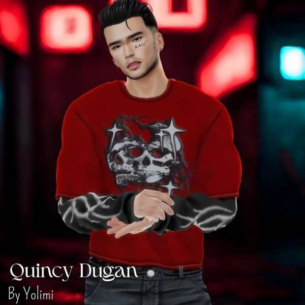 Alpha Quincy Dugan The Rebel Gentleman - The Sims 4 custom content