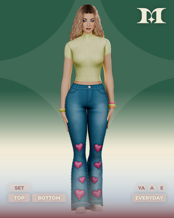 Maxis Match Amour Set by simsfinds - The Sims 4 Custom Content