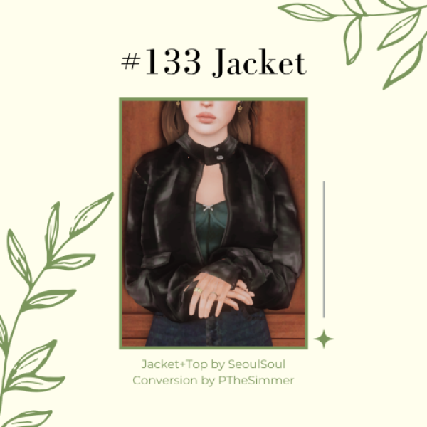 133 Jacket the simmer by simsfinds - The Sims 3 Custom Content