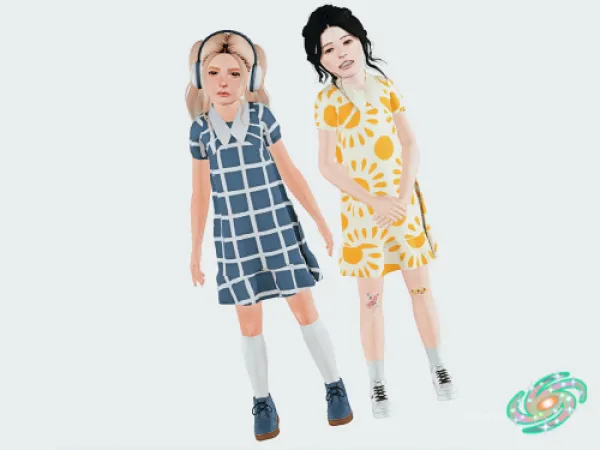 Addison Dress 4TO3 by omotte - The Sims 3 Custom Content