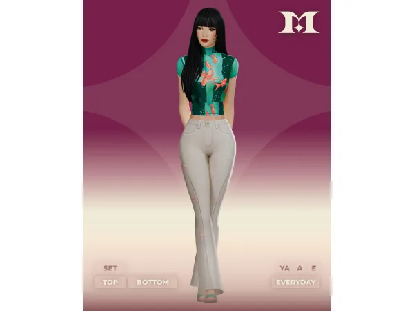 Maxis Match Fable Set by milliancc - The Sims 4 Custom Content