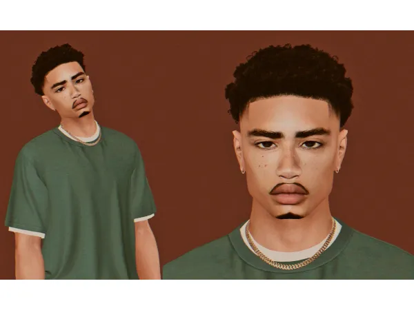 Alpha Zamir Grady by simsfinds - The Sims 4 Custom Content