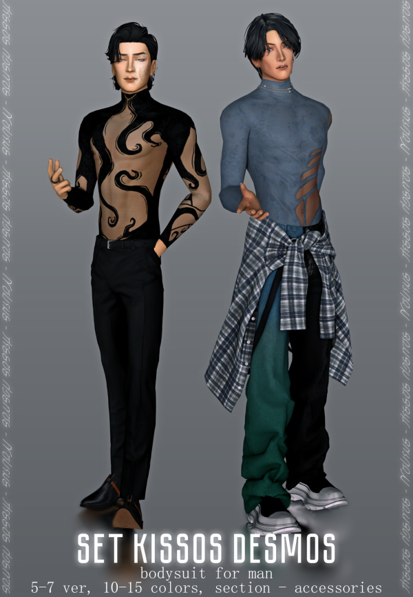 Mix Set Kissos Desmos Version 5 7 by simsfinds - The Sims 4 Custom Content