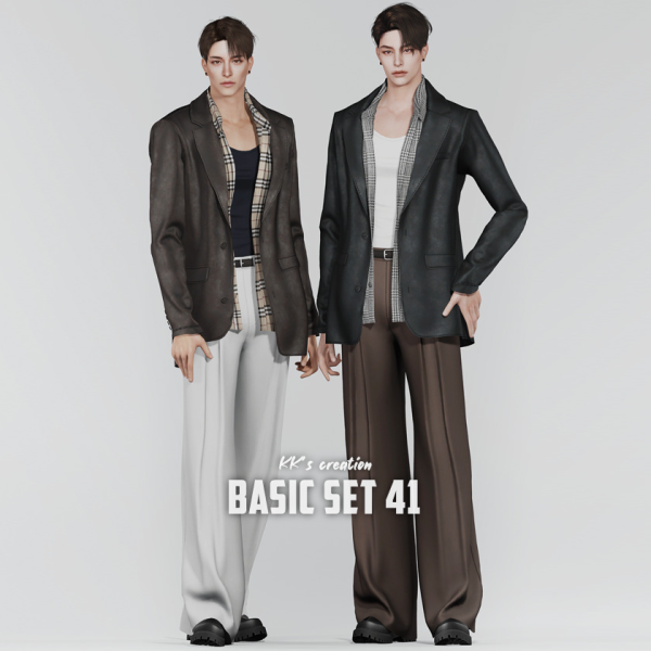 Alpha [KK] Basic set 41 by simsfinds - The Sims 4 Custom Content