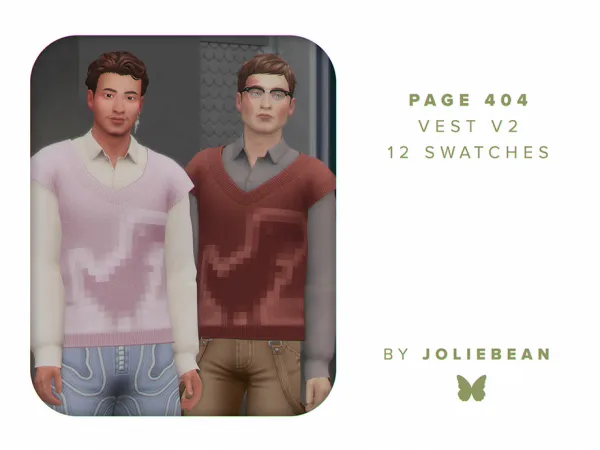 Maxis Match Page 404 Top v2 by thesimsresource - The Sims 4 Custom Content