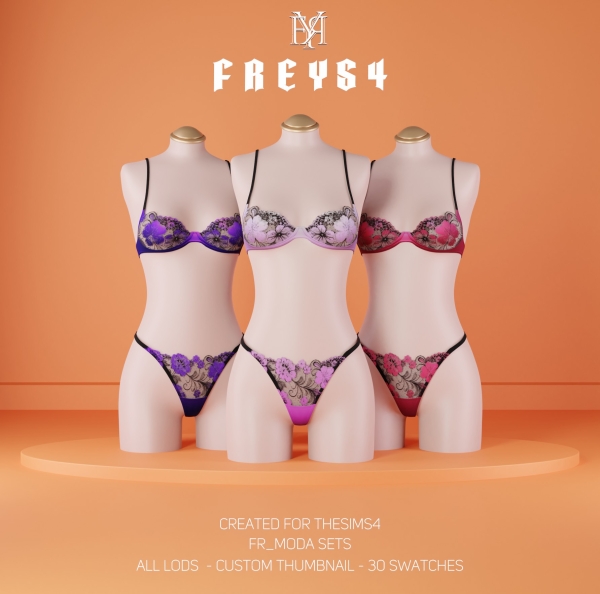 Alpha FR_Moda sets by freys4 - The Sims 4 Custom Content