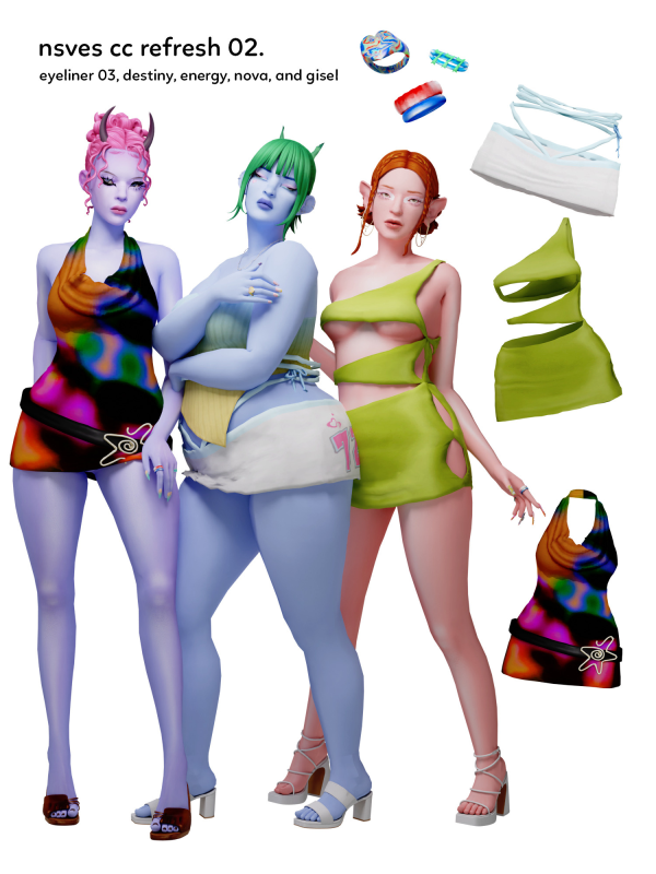 Maxis Match nsves refresh 02 by simsfinds - The Sims 4 Custom Content