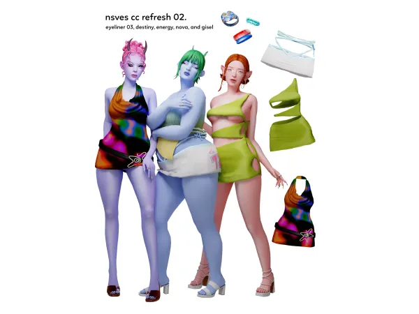 Maxis Match nsves refresh 02 by nsves - The Sims 4 Custom Content