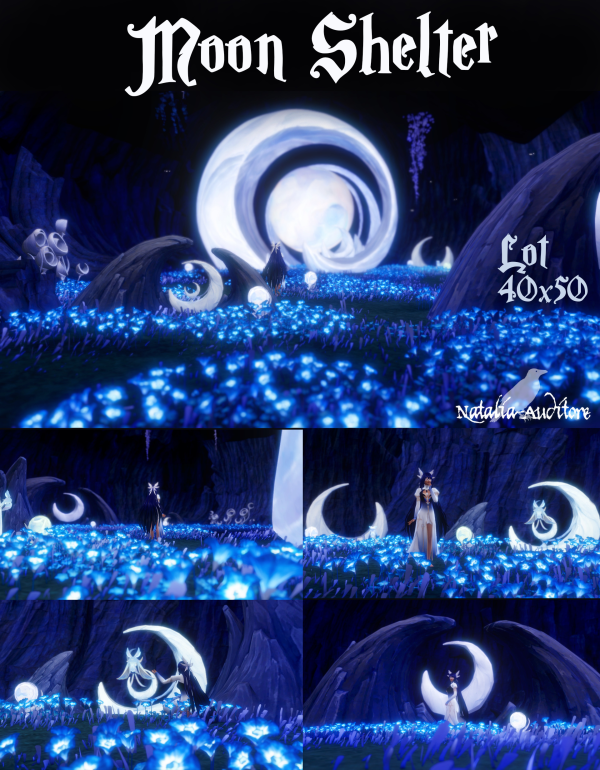 Mix Moon shelter lot by simsfinds - The Sims 4 Custom Content