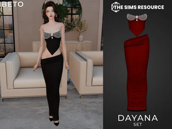 Alpha Dayana (Set) by Beto_ae0 - The Sims 4 Custom Content