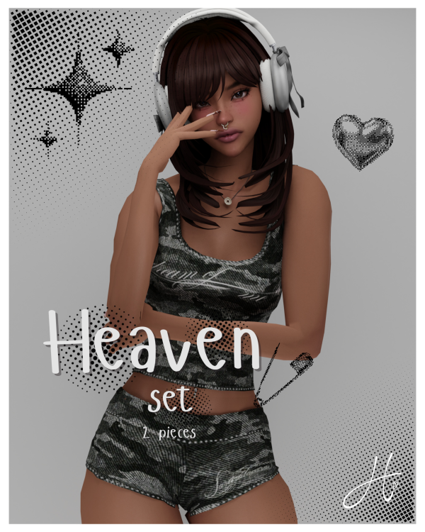 Maxis Match heartquake heaven set by simsfinds - The Sims 4 Custom Content