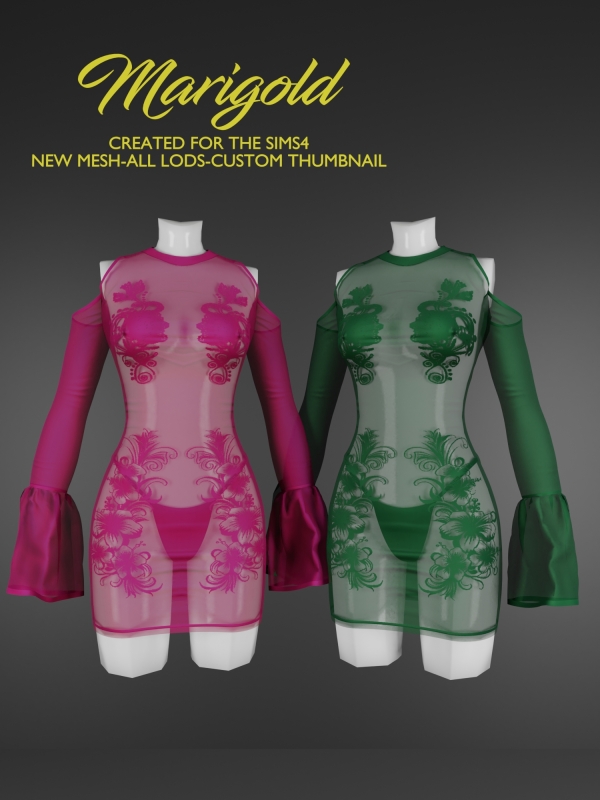 Alpha MARIGOLD TS4_KAILA by marigoldsims - The Sims 4 Custom Content