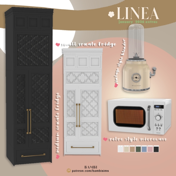 Alpha linea by bambisims - The Sims 4 Custom Content