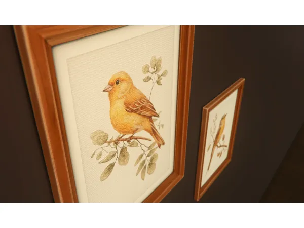 Maxis Match Vintage French Embroidery Frame Cheez Blast by cheezblast - The Sims 4 Custom Content