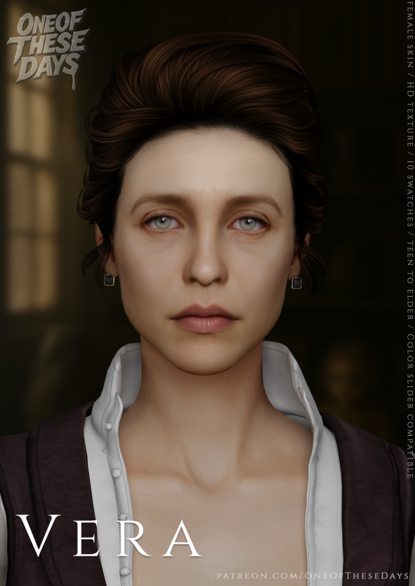 Alpha Vera (Farmiga) SKIN lipstick tray files by oneofthesedays - The Sims 4 Custom Content