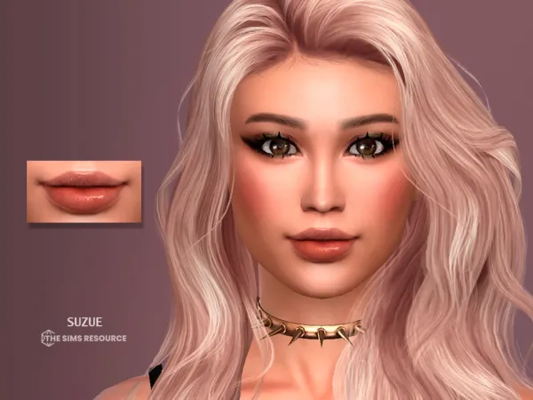 Mix Amelia Lip Preset N35 by thesimsresource - The Sims 4 Custom Content