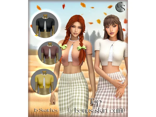 Mix CAMUFLAJE Little Cottage Collection - The Sims 4 Custom Content