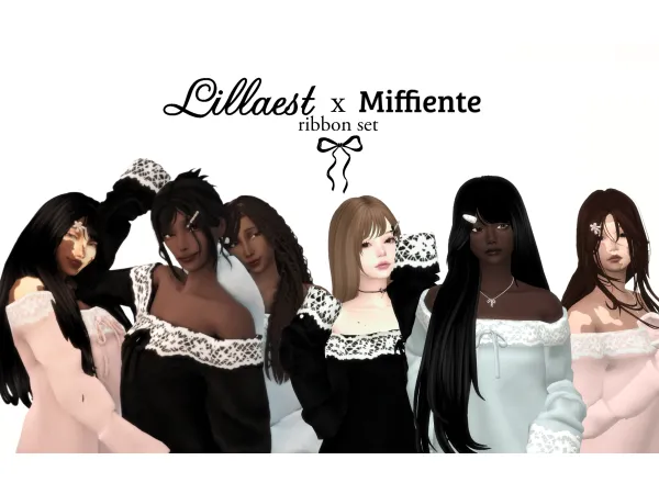 Maxis Match Lillaest x Miffiente collab by Miffiente - The Sims 4 Custom Content
