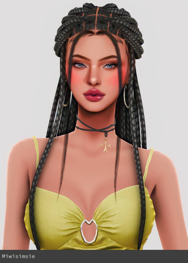 Mix Lilah Fonseca by simsfinds - The Sims 4 Custom Content