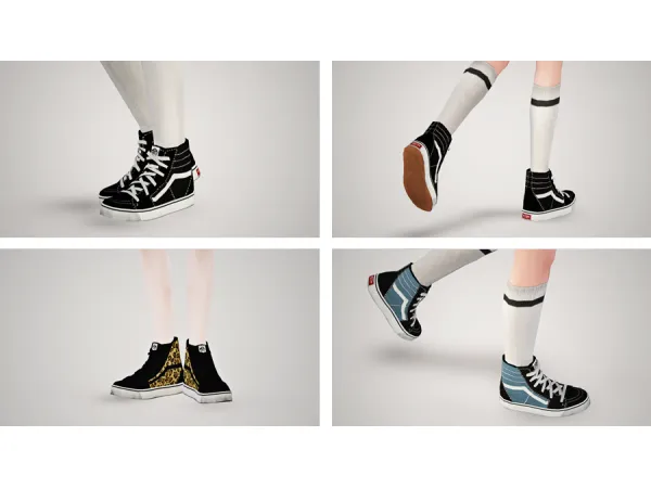 [ VANS Sk8 Hi ] by simsfinds - The Sims 3 Custom Content