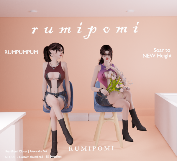 Alpha Rumpumpum_Alexandra by rumi_pomi - The Sims 4 Custom Content
