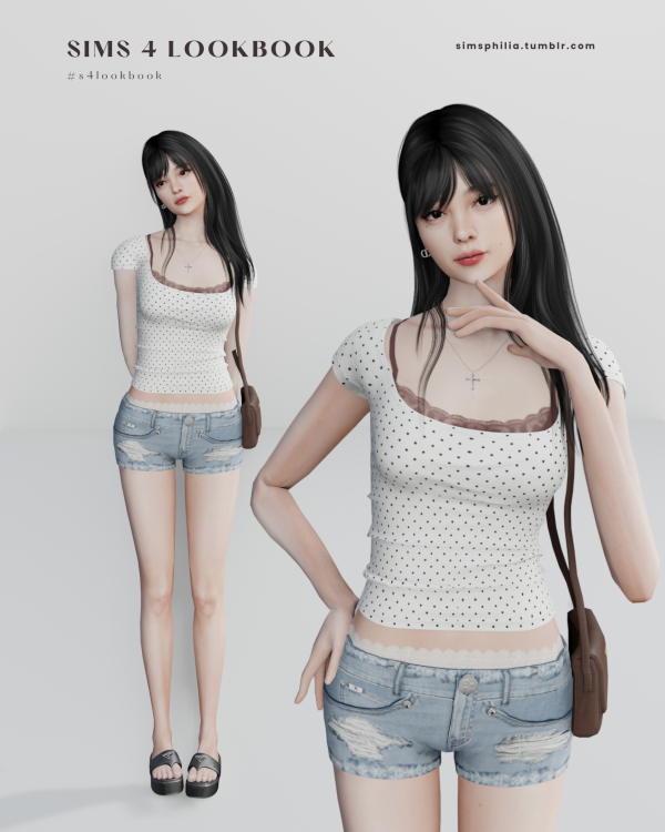 Alpha Lookbook Dump by simsfinds - The Sims 4 Custom Content