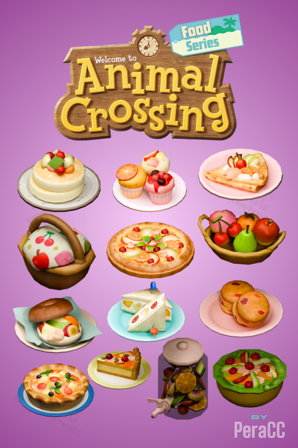 Maxis Match Food Series by simsfinds - The Sims 4 Custom Content