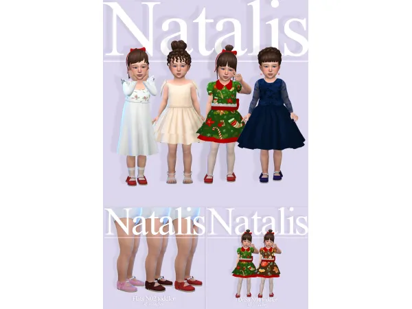 Maxis Match Set of clothes for a toddler for November 2025 by Natalis - The Sims 4 Custom Content