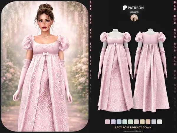 Lady Rose Regency Gown P270