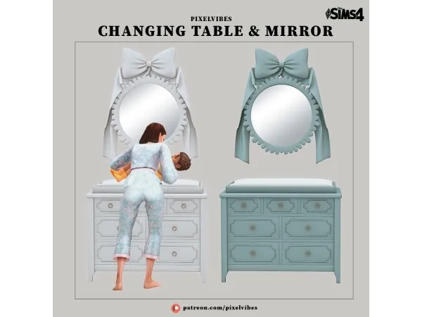 Changing Table & Mirror