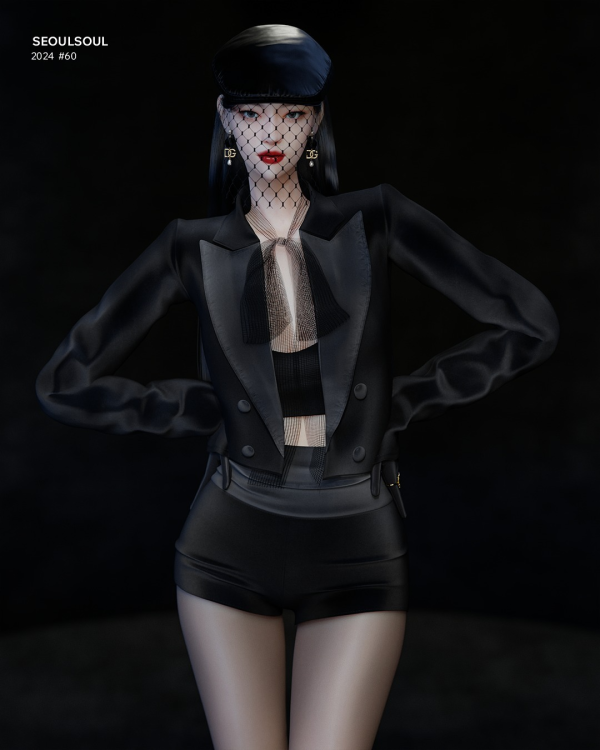 Alpha SIMS4 // 2024 #060 soul by simsfinds - The Sims 4 custom content