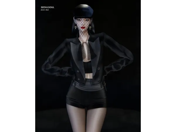 Alpha SIMS4 // 2024 #060 soul by seoul - The Sims 4 custom content