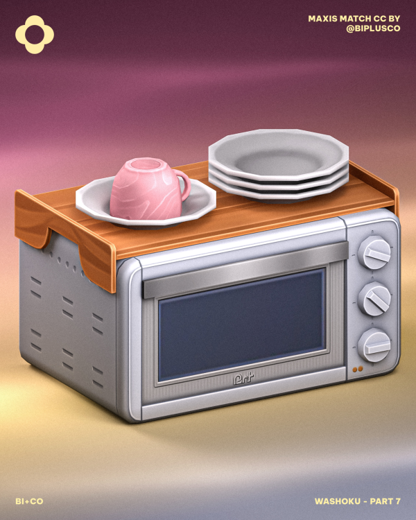 Alpha Washoku Part 7 by simsfinds - The Sims 4 Custom Content