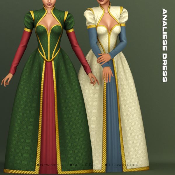 Alpha [Belaloallure] Analiese by simsfinds - The Sims 4 Custom Content