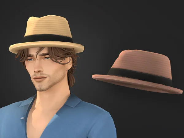 Maxis Match Jaxon Set Hat by modcollective - The Sims 4 Custom Content
