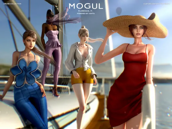 Alpha MOGUL Cruise Collection by thesimsresource - The Sims 4 Custom Content