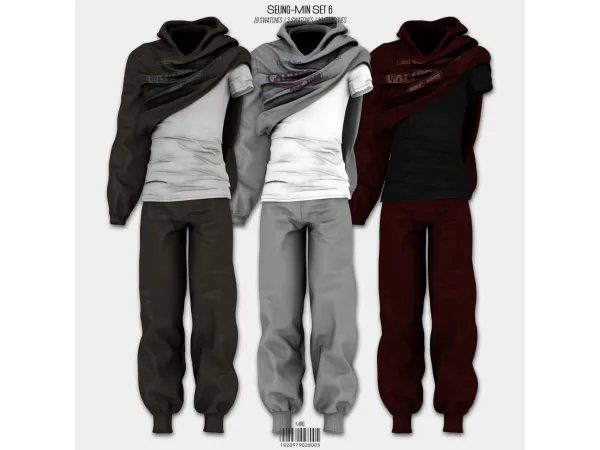 Alpha Seung Min Set 6 by mirosims2020 - The Sims 4 Custom Content