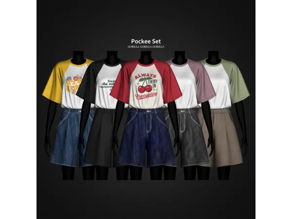 Pockee Set by gorillax3