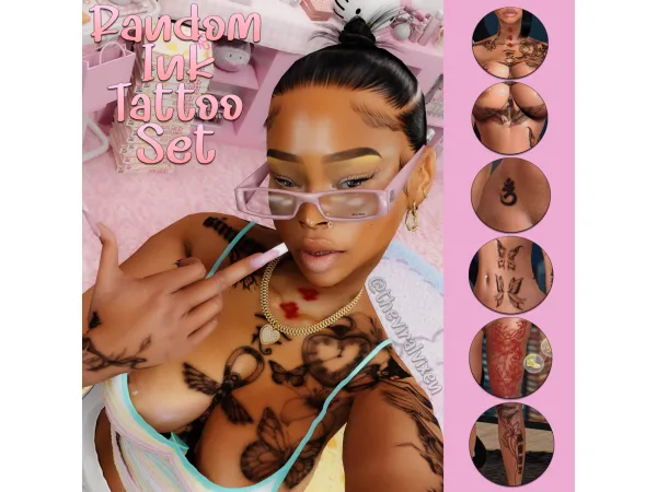 Random Ink Tattoo Set by TheViralVixen