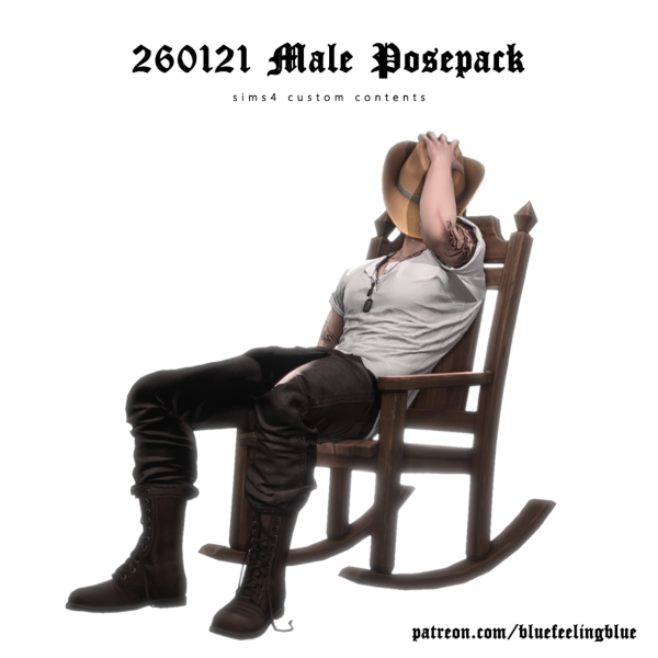 Mix 260121 male posepack by simsfinds - The Sims 4 Custom Content